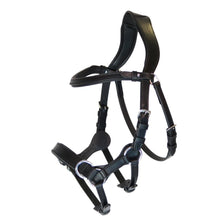 Upload image for gallery view, Bitless bridle &#39;Tess&#39; black
