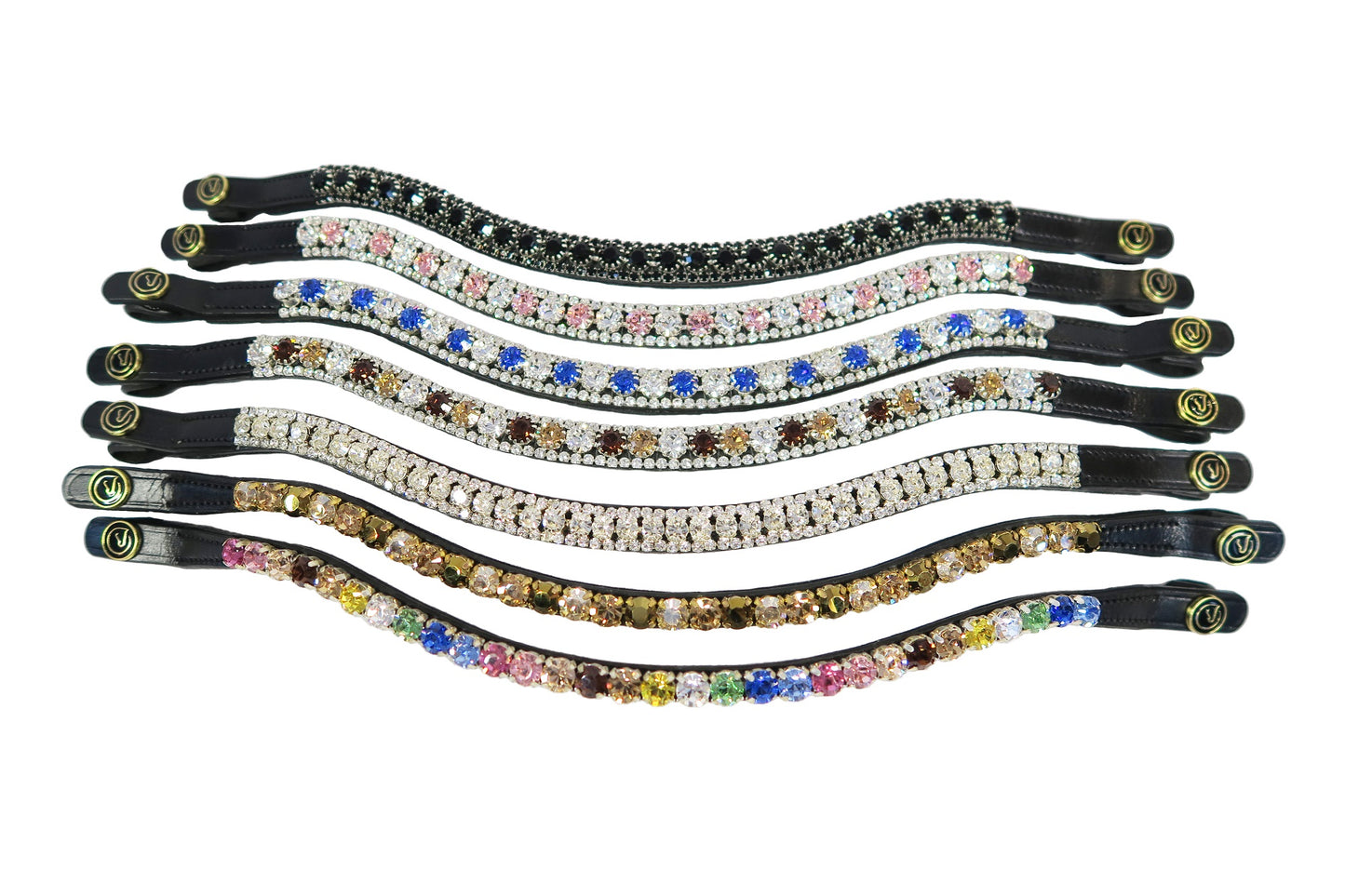 Browband "Silver Sparkle"